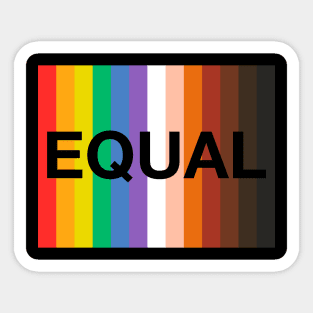 We are all Equal Sticker